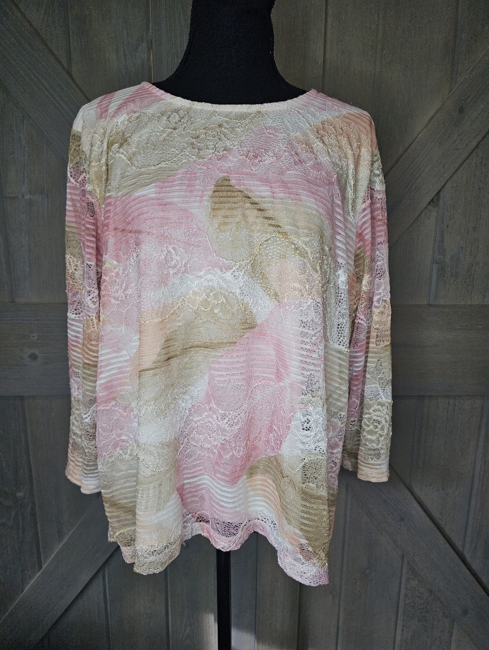 Alfred Dunner Blouse sz PXL
